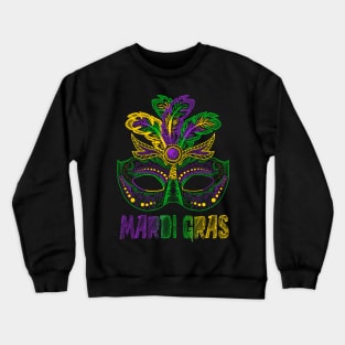 Mardi Gras 2019 T Shirt Mask Mardi Gras Shirt for Woman Man Mardi Gras shirt for mens Mardi Gras shirt womens  Mardi Gras shirt boys girls kids Crewneck Sweatshirt